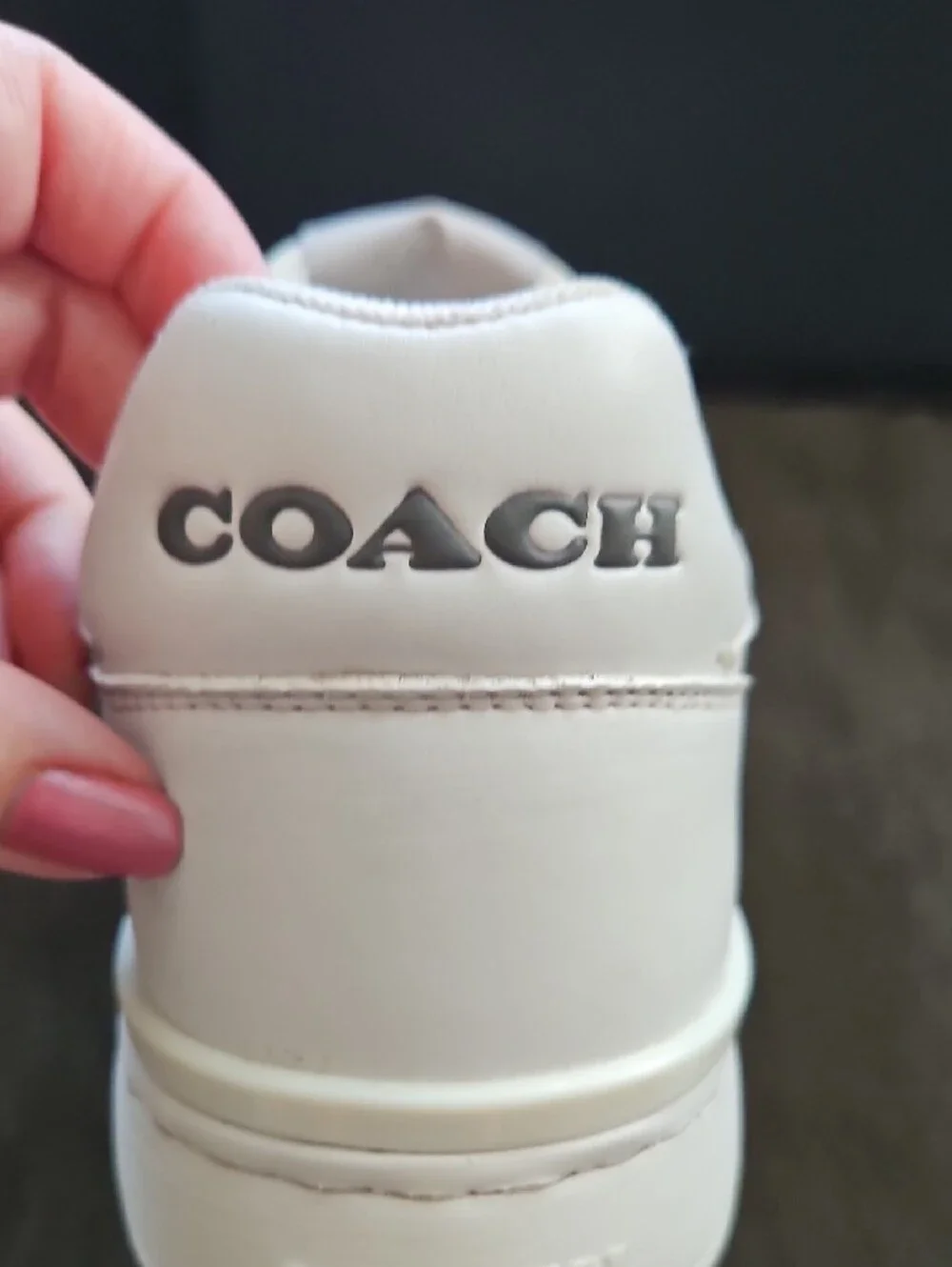 Coach clean white